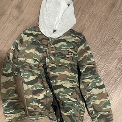 Dickies Camo Jacket Youth Large