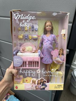 All About Midge: The Pregnant Barbie And Her Husband Allan