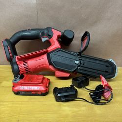 CRAFTSMAN V20 20-volt max 6-in Battery 2Ah Chainsaw Battery & Charger Included  
