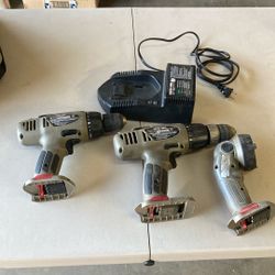 Porter Cable 12volt 14.4 volt Tools.