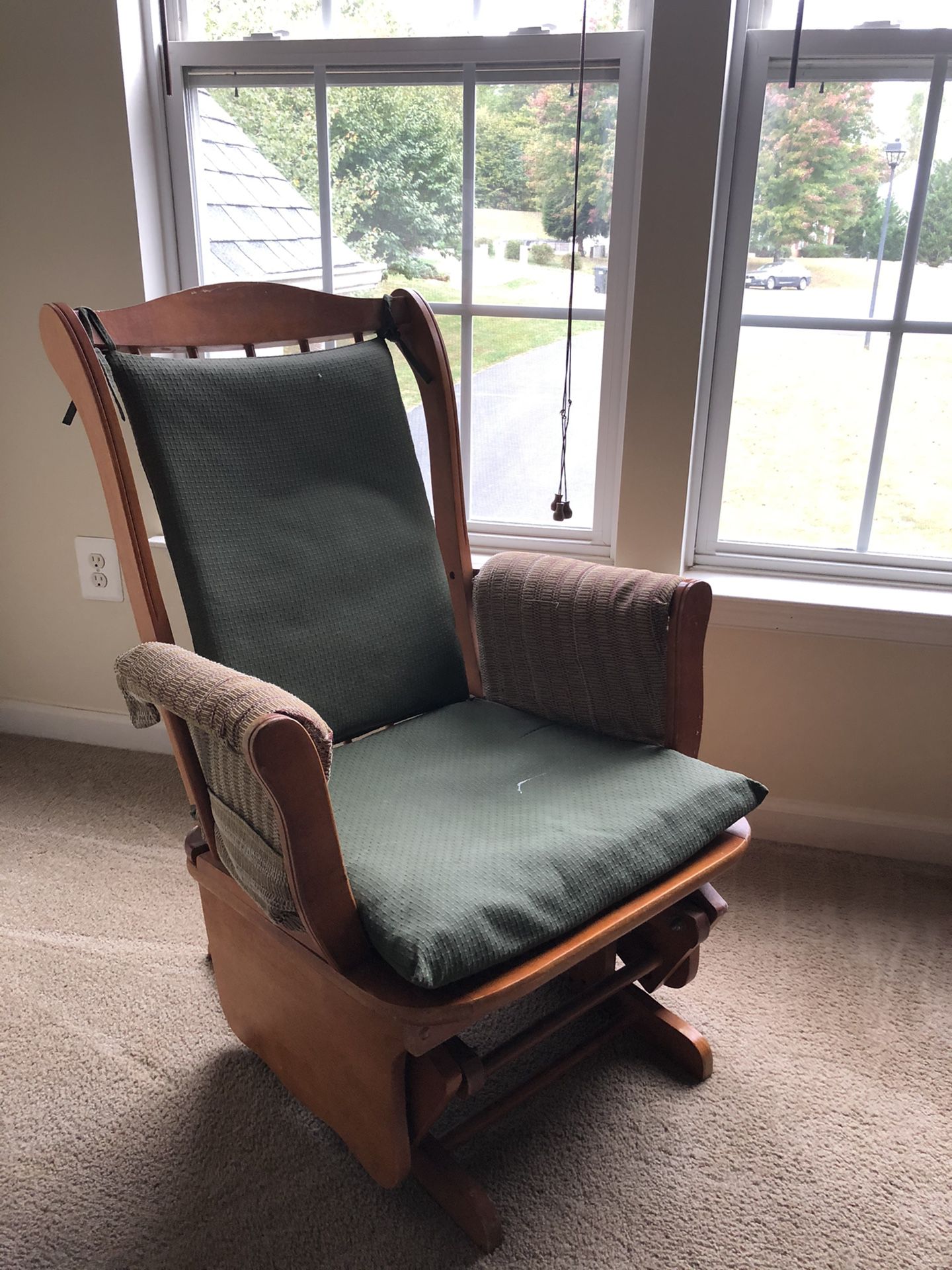 Glider rocker chair