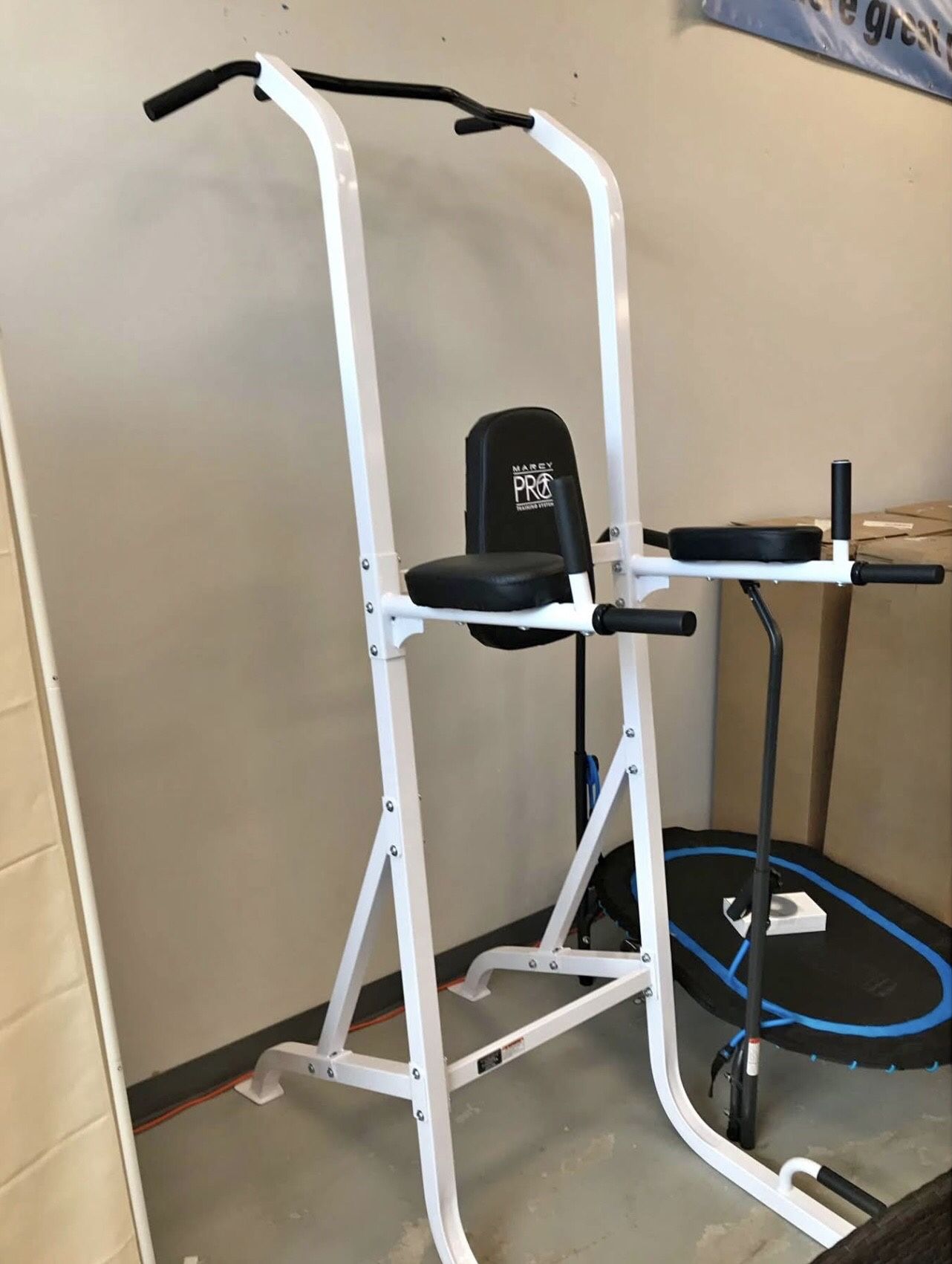 Marcy Pro Power Tower With Dip Handles , Pull Up Bar And More 