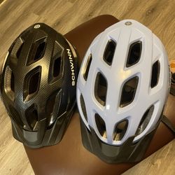 2 Bike Helmets 