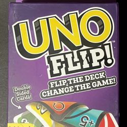 Two Card Games- UNO FLIP & DOS