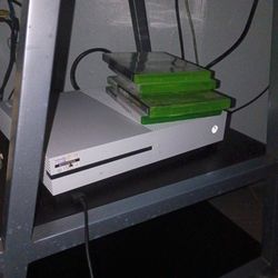 Xbox S One, And White Controller, Games