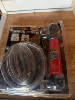 Siphon pump kit