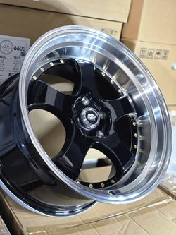 18x9.5 BRAND NEW DEEP DISH MST MT07 WHEELS/RIMS. 5X114.3