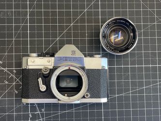 Petri V6 and 55mm f1.8 C.C. Lens