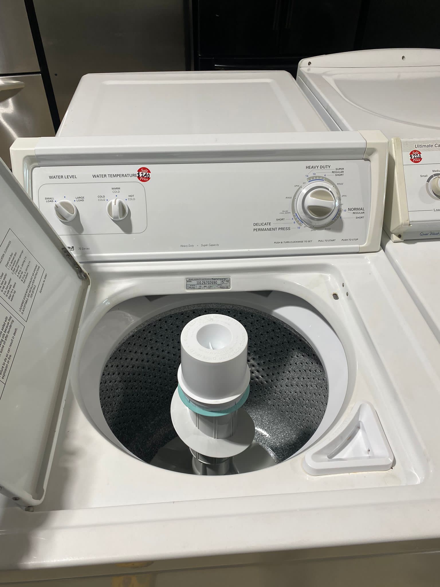 Kenmore Washer Top Load