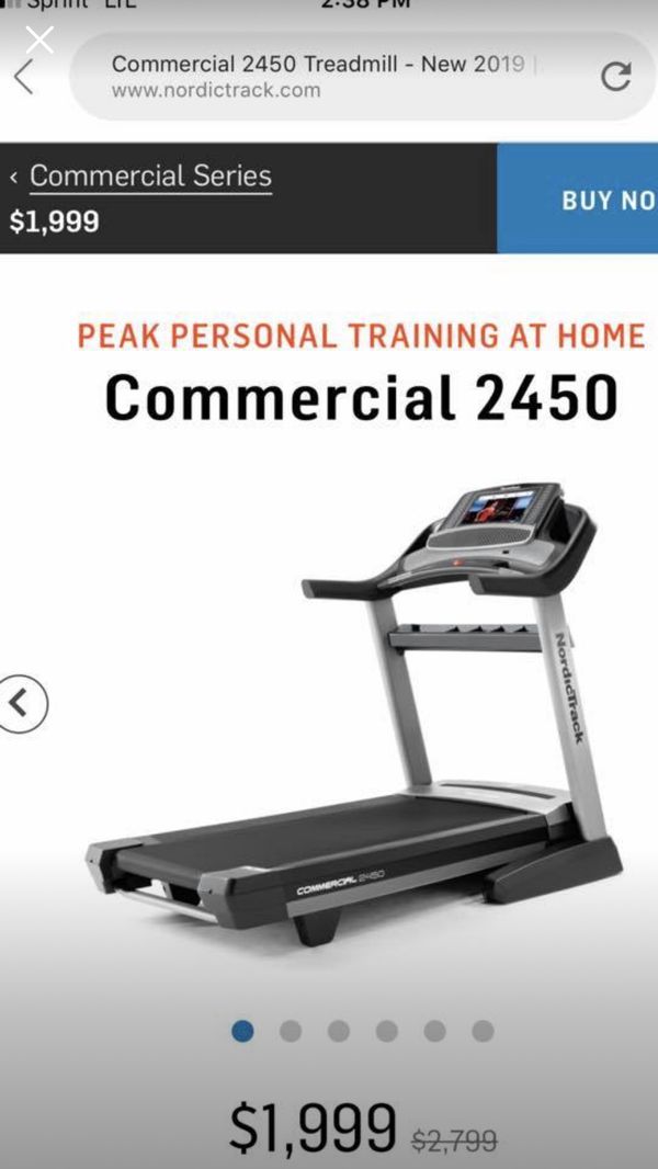 NordicTrack Treadmill Commercial grade for Sale in South Holland, IL