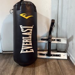 Punching Bag with wall mount 