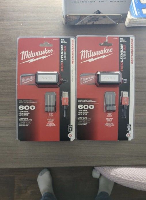 Headlight Milwaukee 600 Rechargeable