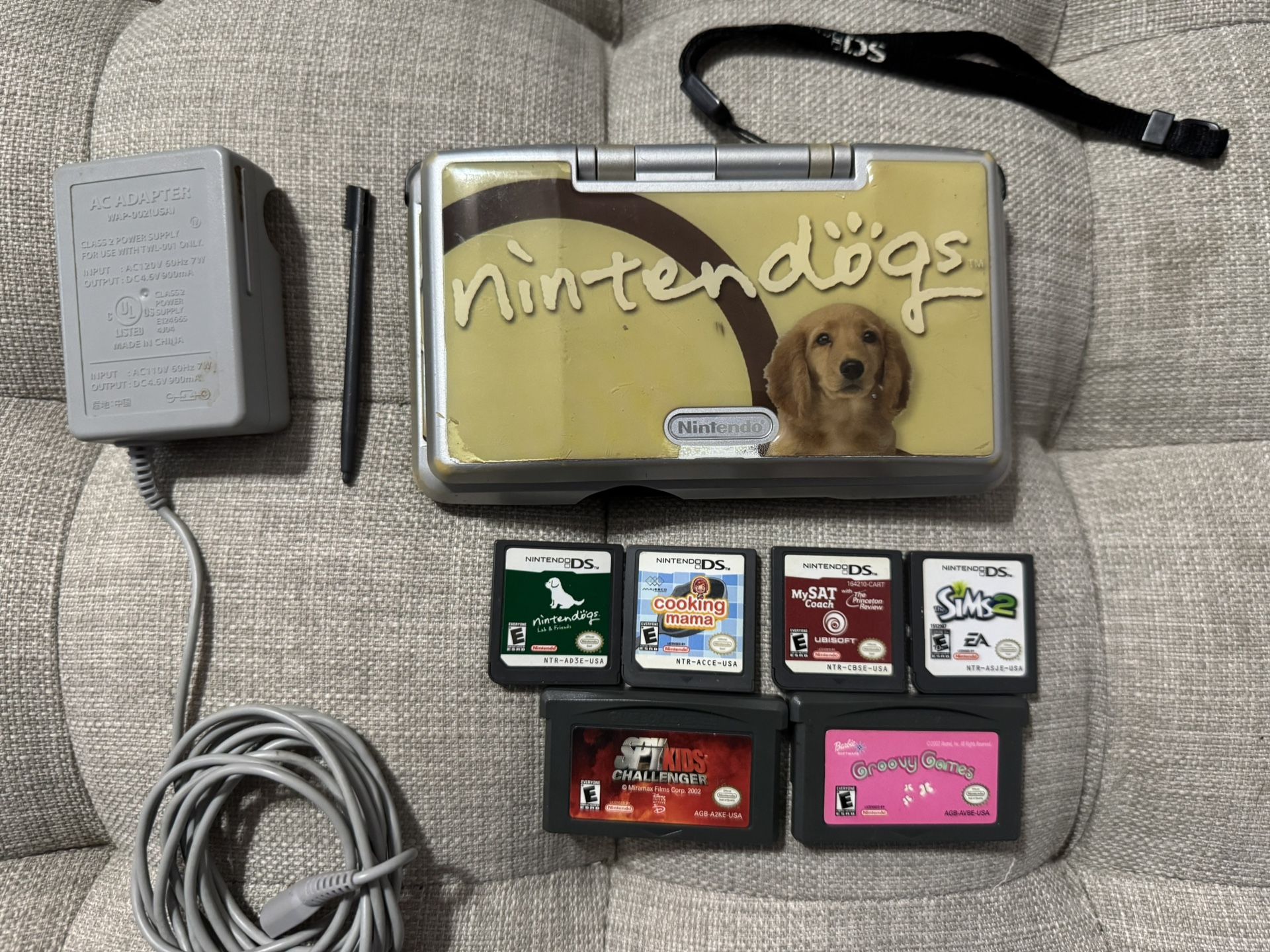 Nintendo DS Nintendogs Skin Bundle