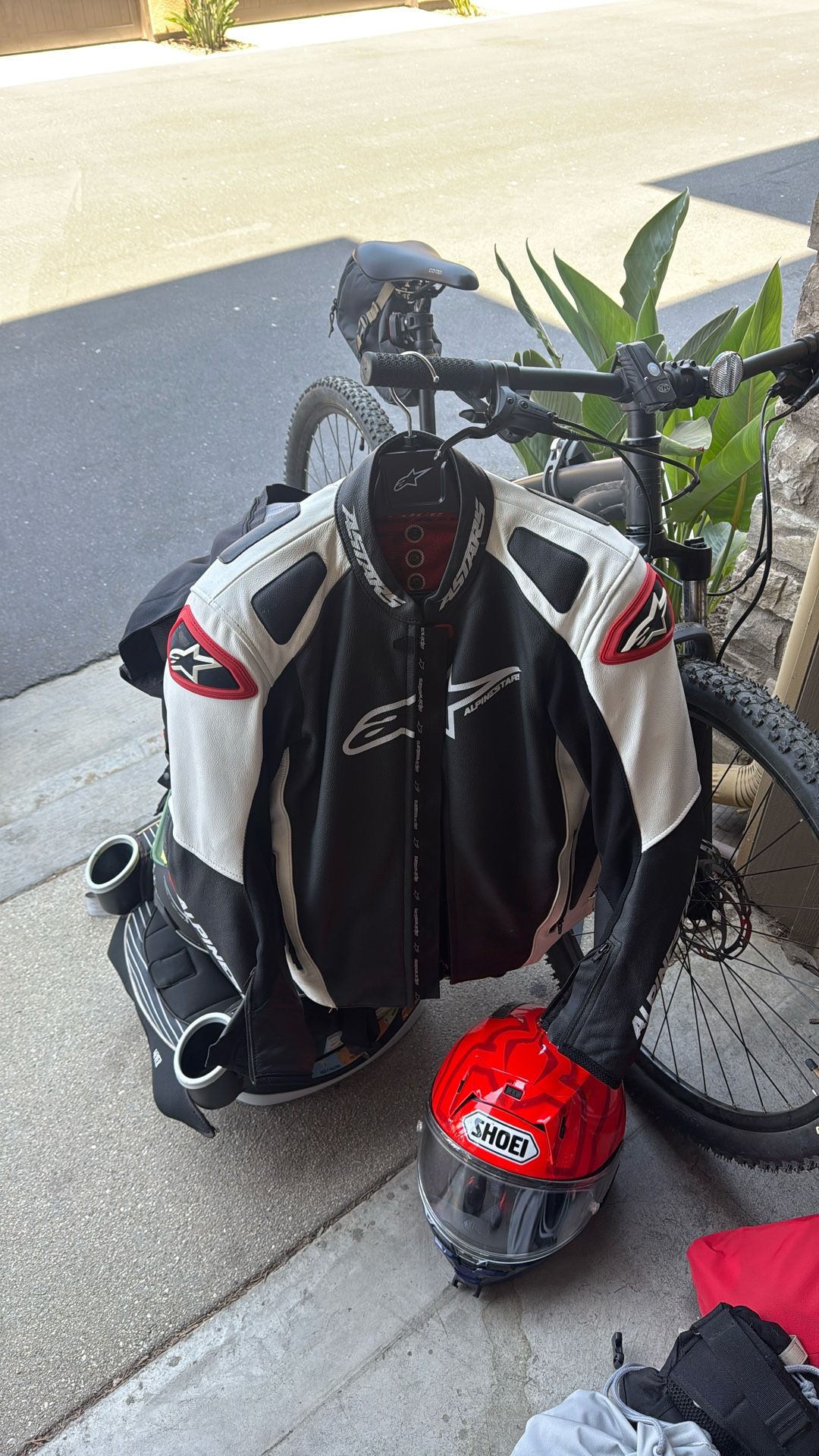 Motorcycle Leather Jacket Alpinestars
