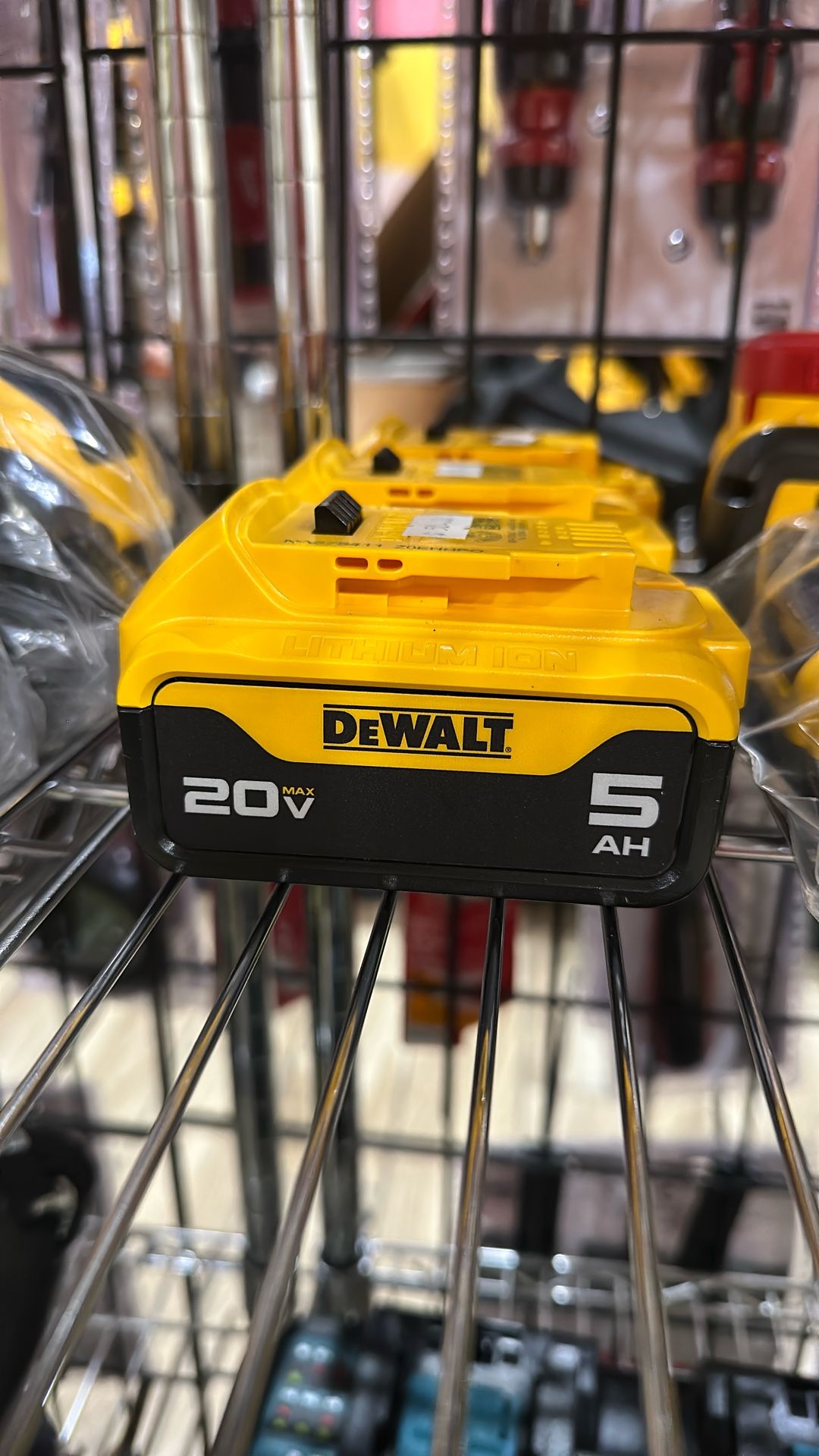$50 EACH // DEWALT 20V MAX Premium Lithium-Ion 5.0Ah Battery