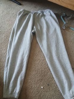 Gray sweats