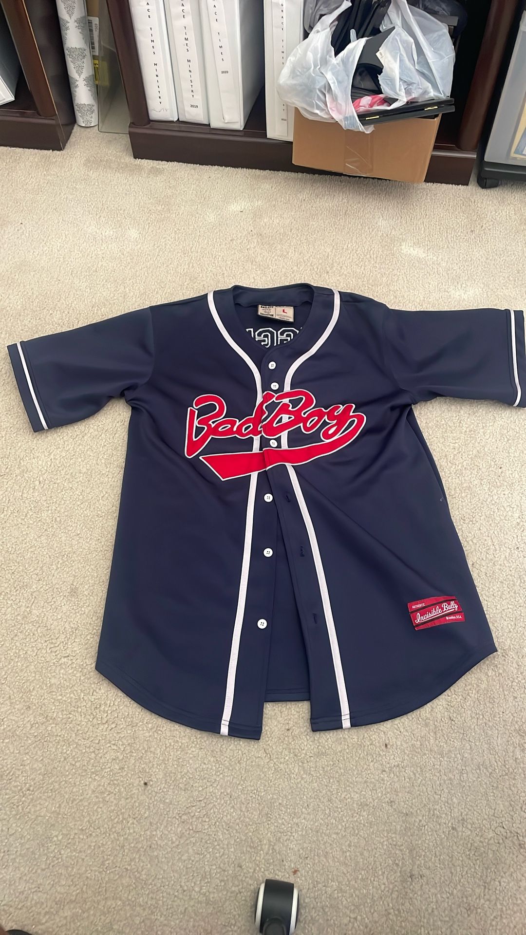 Biggie Smalls Bad Boy Baseball Tee