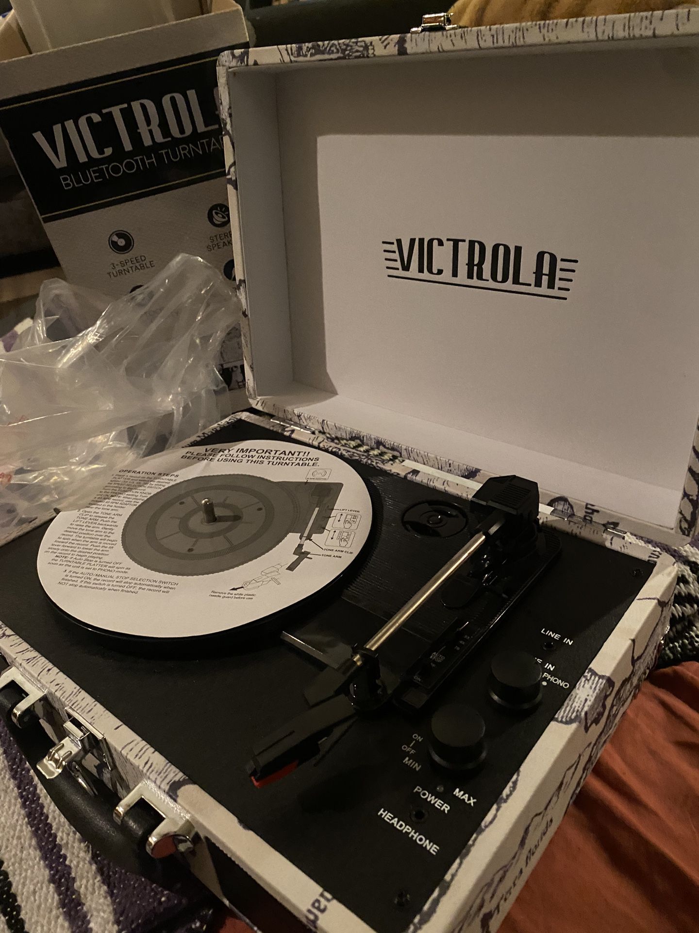 Victrola Record Player