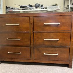Dresser with mirror