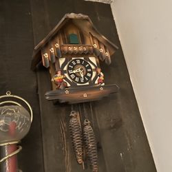 Vintage German Cuckoo Clock $190