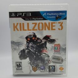 Kill Zone 3 PS3 With ART Book