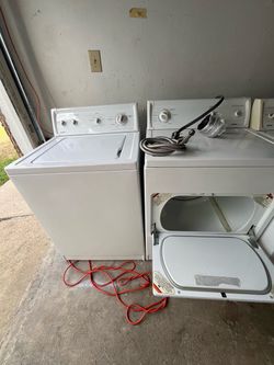 Washer and dryer Kenmore
