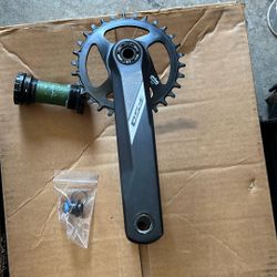 FSA Comet 27.5 Plus Crankset With Hardware Bearing 