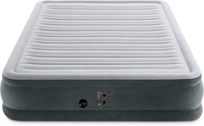 Intex Comfort Dura-Beam Airbed Internal Electric Pump Bed Height Elevated 