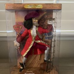 Peter pan's Captain Hook Masters of Malice limited edition Disney Collector  Doll for Sale in San Juan Capistrano, CA - OfferUp