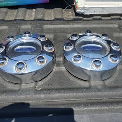 2005+ Ford Super Duty  F-250 F-350 Full Size  8 Lug Factory Stock Center Caps  Excellent Condition Parts