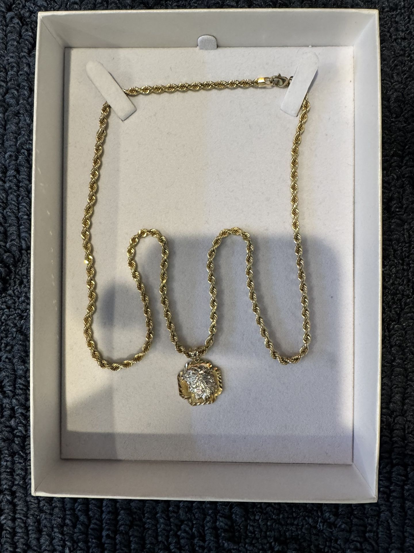 14k Gold Rope Chain