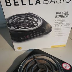 Single electric burner
