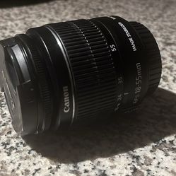 Canon EFS 18-55m Macro Lens w/ Image Stabilizer