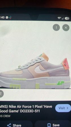 Nike Air Force 1 Pixel 'Have A Good Game'