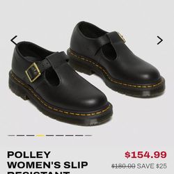 Dr. Martens Polley Mary Jane Shoes Size 7 New In Box