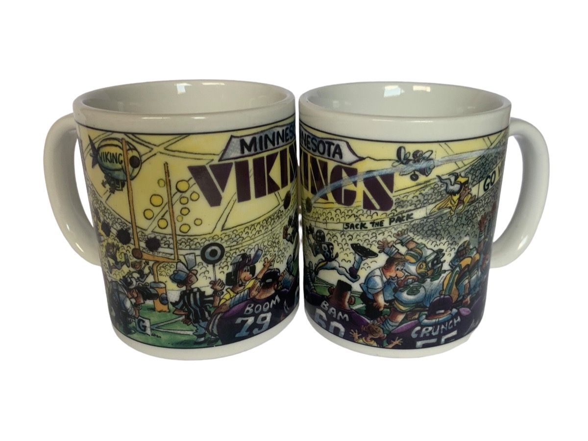 Vintage Minnesota Vikings Mugs