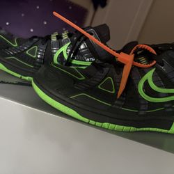 Off White Rubber Dunks&Air Force, Jordan 1 Backboard 