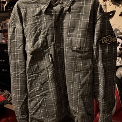 Motorcycle Flannels With Removable Vault Armor 