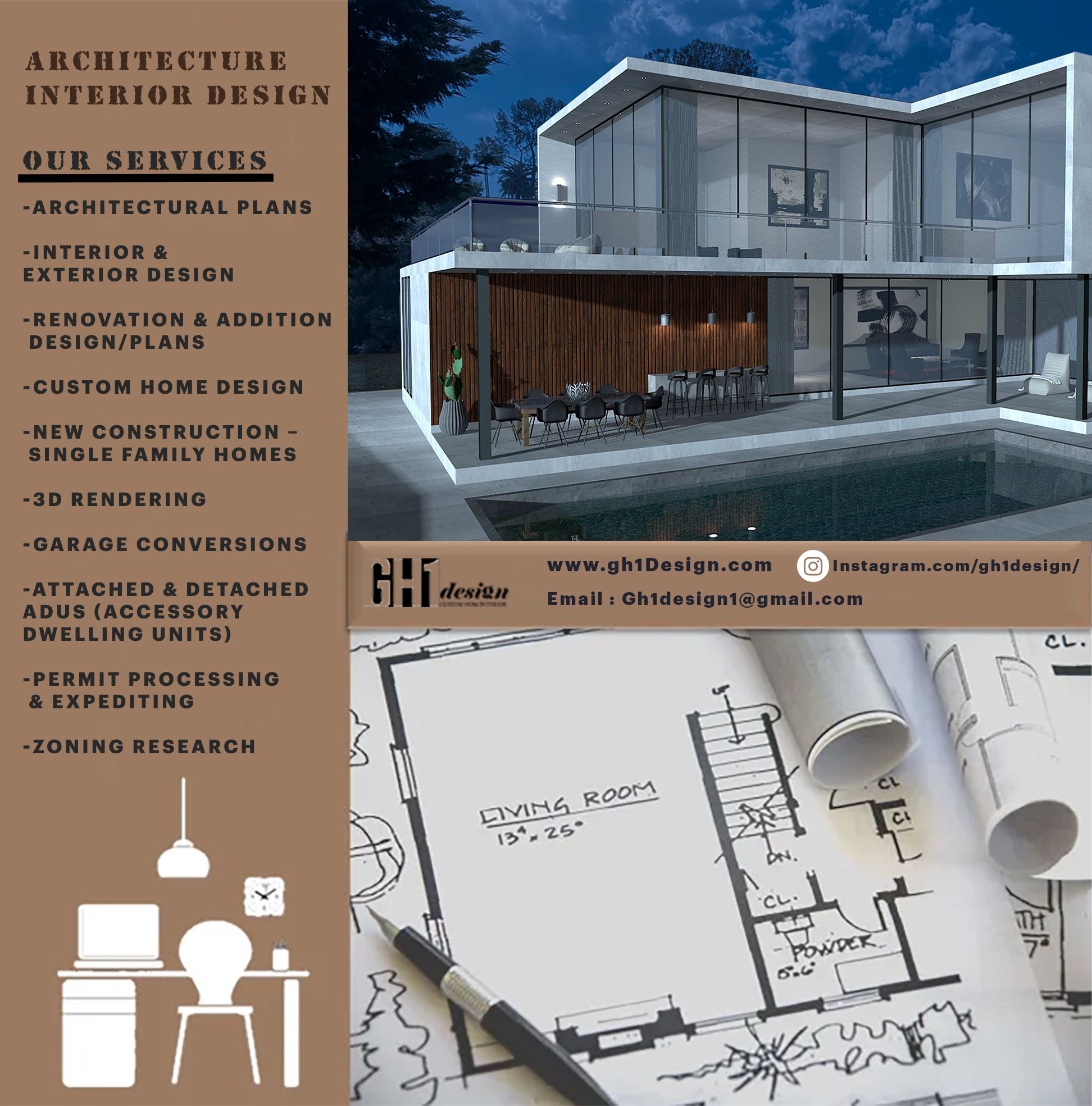 Architecture and interior design