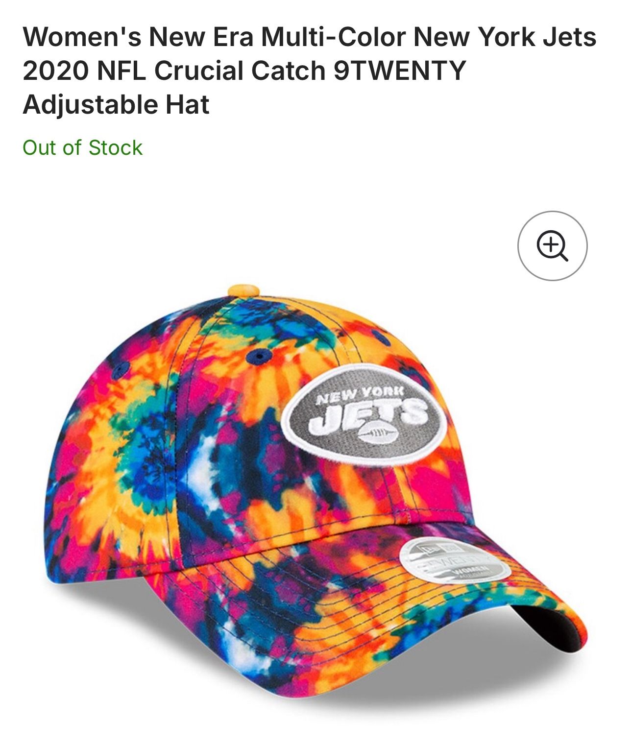 New York Jets NFL Crucial Catch Hat