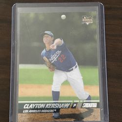 Dodgers Clayton Kershaw RC Baseball Card