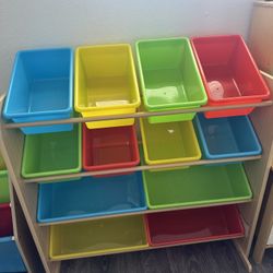 Sesame Street Storage Book Shelf Cubbies Trade/sell