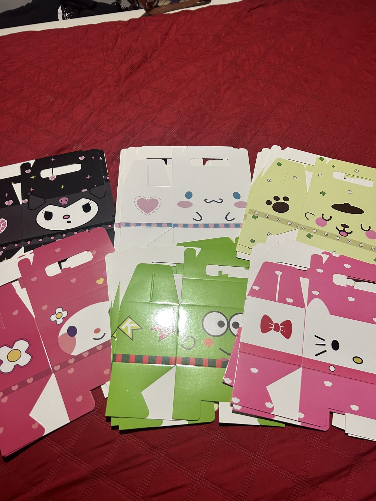 Hello Kitty And Friends Gift Boxes Or Goodie Boxes