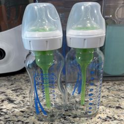 9oz Dr Brown Glass Bottles