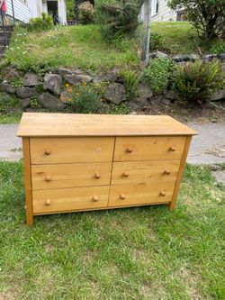 Free - solid wood dresser.