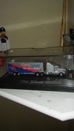 Hotwheel silver bullet truck