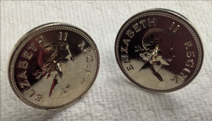 Coin Cufflinks. Make Offer!