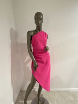 Pink One Shoulder Sleeve 