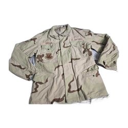 VTG US Army M-65 Field Jacket 3 Color Desert Camo Alpha Industries M Regular