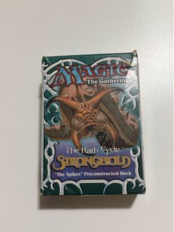 Stronghold The Spikes Preconstructed Deck Magic the Gathering